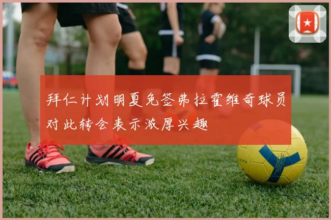 拜仁计划明夏免签弗拉霍维奇球员对此转会表示浓厚兴趣